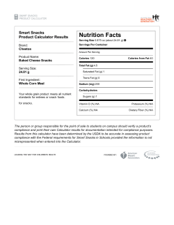 Nutrition Facts