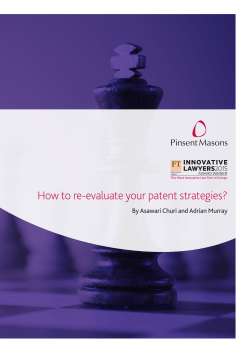 How to re-evaluate your patent strategies?