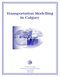 appendix 1 - City of Calgary