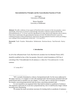 Preprint: pdf - Pitt Philosophy