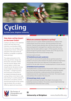 Cycling - Total Foot Health