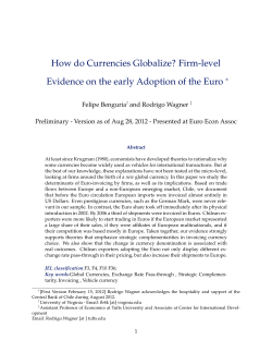 Micro-level evidence from trading with the Eurozone