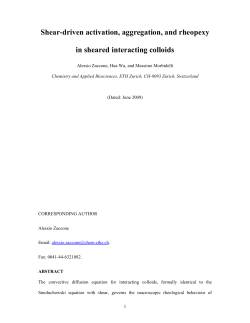 Shear-driven activation, aggregation, and