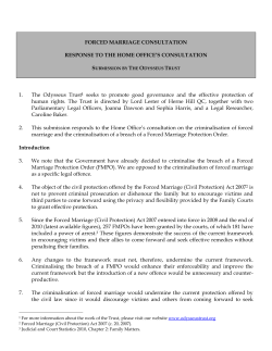 HERE. - The Odysseus Trust