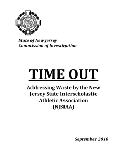 NJSIAA - State of New Jersey