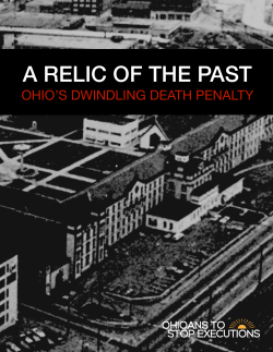 A RELIC OF THE PAST - Ohioans to Stop Executions