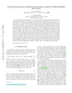 Concept of temperature in multi-horizon spacetimes: Analysis of