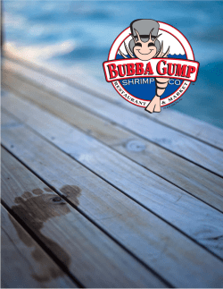 T2 12/2015 - Bubba Gump Shrimp Co.