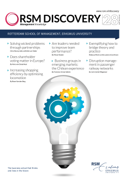 rsm discovery - logo Rotterdam School of Management, Erasmus