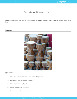 Describing Pictures: 13