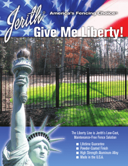 Give Me Liberty! - Admiral Fence Co