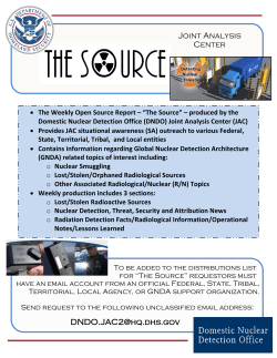 The Source Flyer