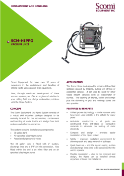 SCM-Hippo Vacuum Unit