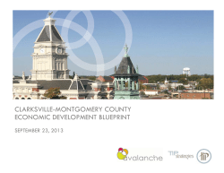 Strategic Blueprint - Clarksville Partnership