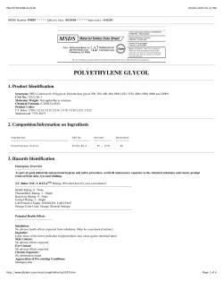 POLYETHYLENE GLYCOL