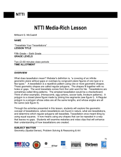 Tessellate Your Tessellations