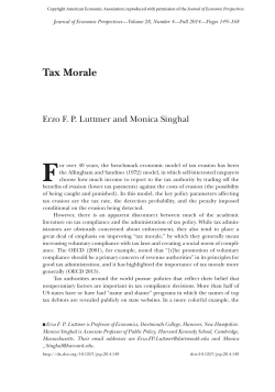 Tax Morale