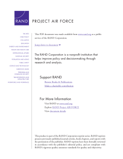 Air Power - RAND Corporation