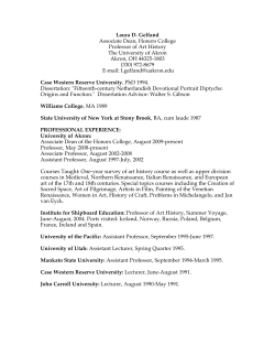 Gelfand cv for website-updated 11.15.10