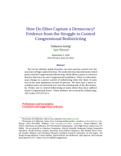 How Do Elites Capture a Democracy? Evidence from the Struggle to