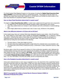 Coastal DFIRM Information