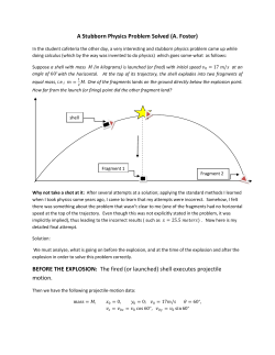 A Stubborn Physics Problem Solved (A. Foster) BEFORE THE