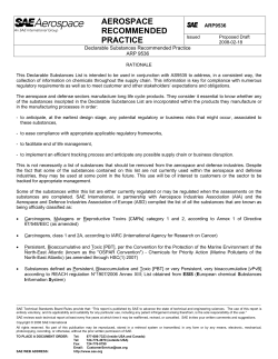 aerospace recommended practice