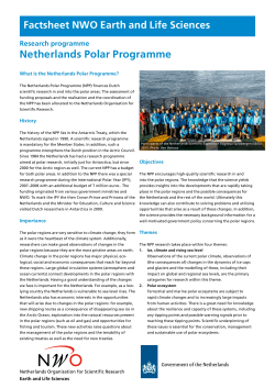 Netherlands Polar Programme