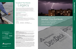 DensDeck® Prime Puncture and Hail Press Release (885KB/4pgs)