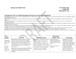 English 9B - Spring Lake Public Schools