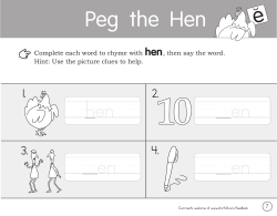Peg the Hen