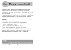 7Ga(4) Mercury - a special liquid