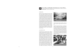 Ernst May and Modern Architecture in East Africa