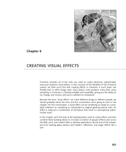 creating visual effects