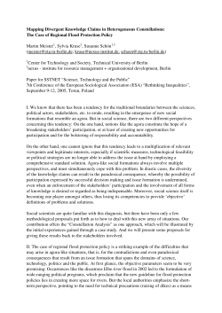 Mapping Divergent Knowledge Claims in Heterogeneous