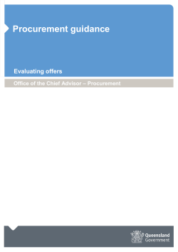 Better Purchasing Guide: Evaluating Offers in Purchasing
