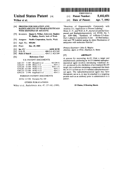 Process for isolation and radiolabeling of pharmaceuticals with