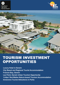 tourism investment opportunities