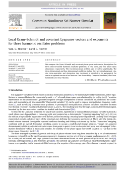 For our updated book on Time Reversibility, Computer Simulation