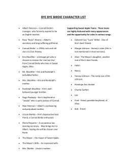 bye bye birdie character list