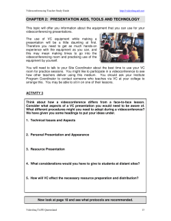 chapter 2: presentation aids, tools and technology