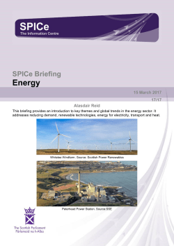 SB 17-17 Energy - Scottish Parliament