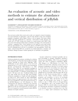 An evaluation of acoustic and video methods to