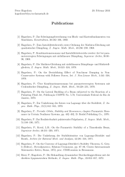 Publications - TU Darmstadt