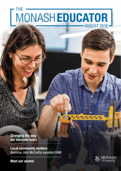 monasheducator - Monash University