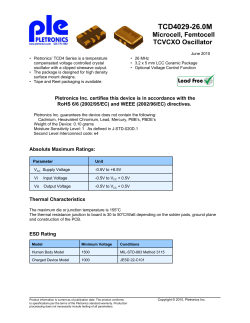 TCD4029-26.0M Datasheet