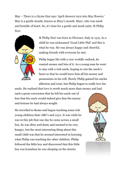 May &ndash; There is a rhyme that says `April showers turn