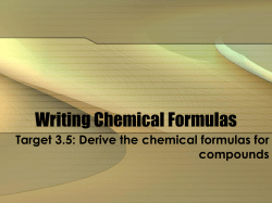 Naming Binary Ionic Compounds