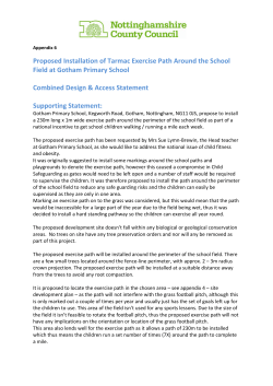 Design and Access statement