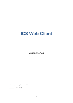 ICS Web Client